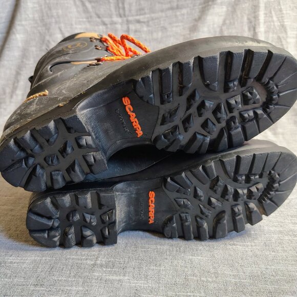 Scarpa Alpha Mountaineering Boots Removable Liner Ice Climbing Waterproof Italy - Picture 6 of 15